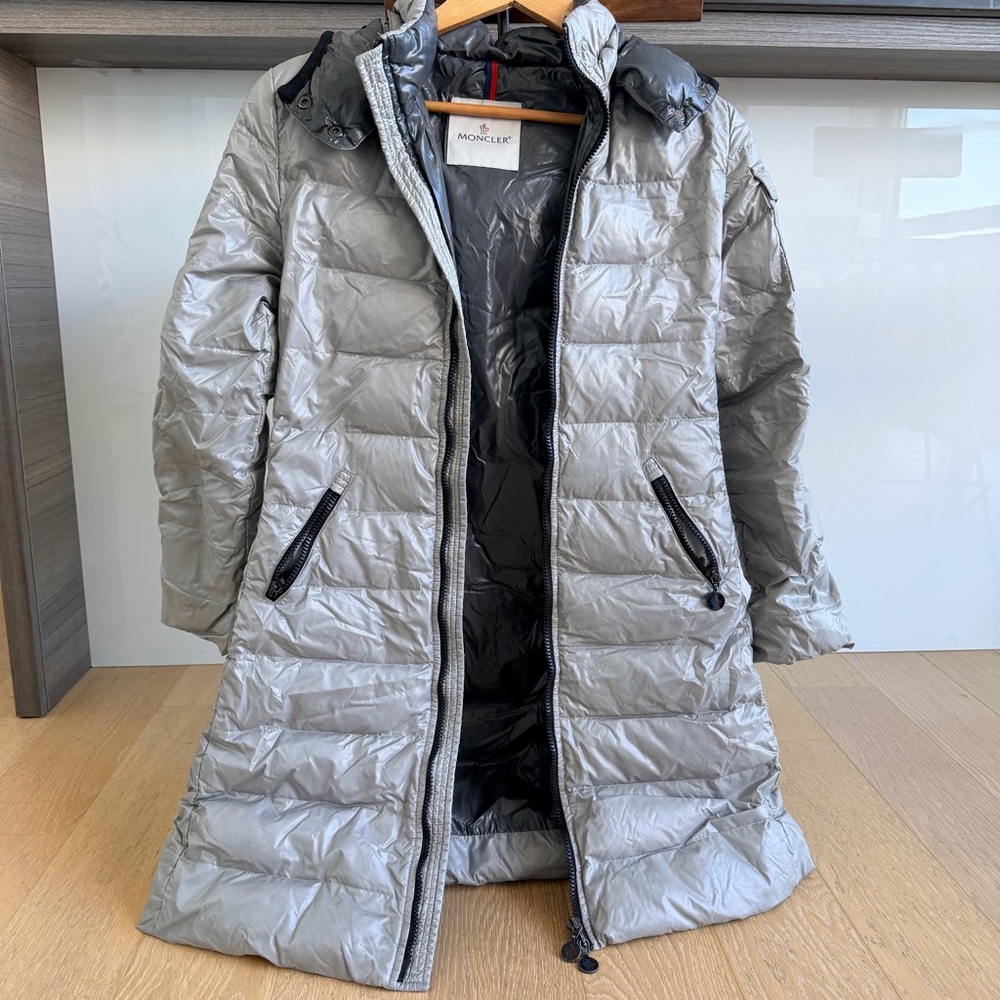 Moncler MOKA Long Down Puffer Jacket P XS women PXS Kid 12